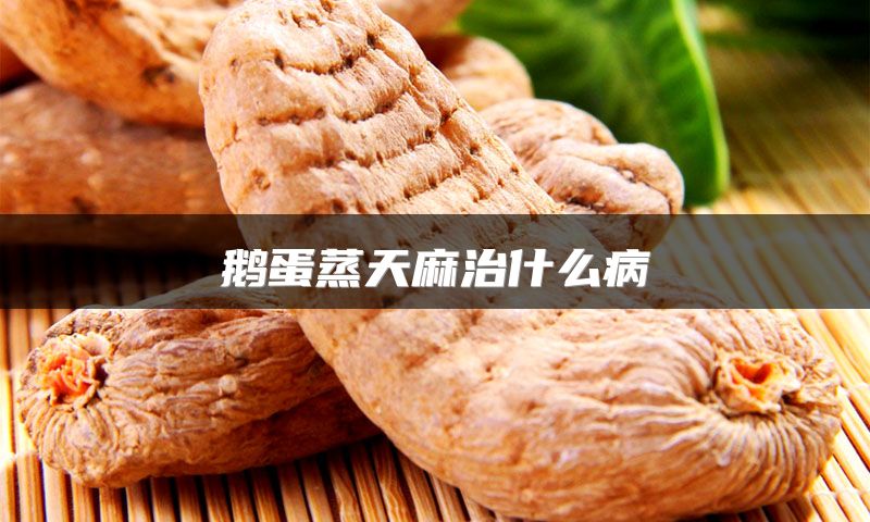 鹅蛋蒸天麻治什么病